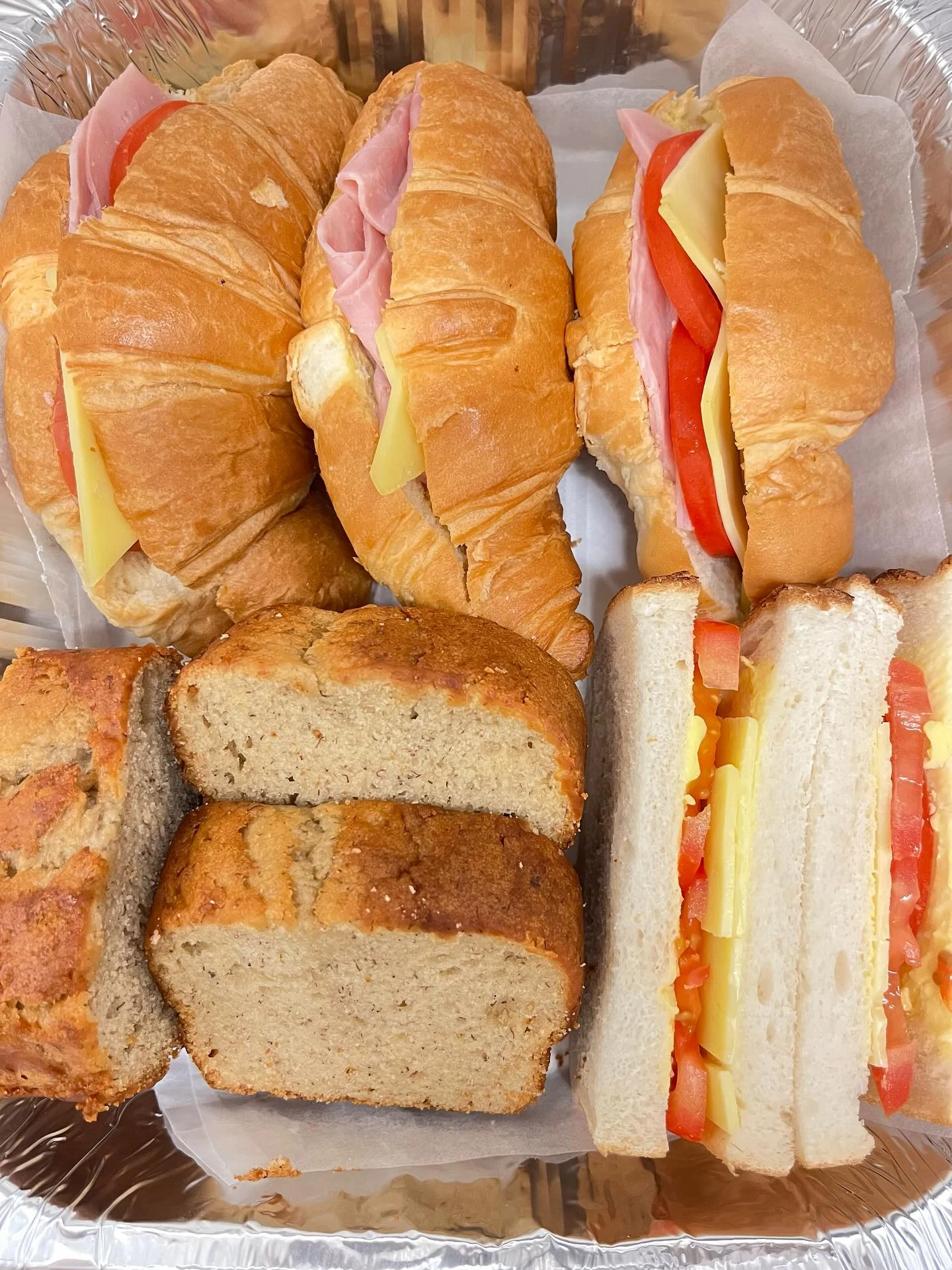 Croissants, banana bread and sandwiches from Steph’s Cafe